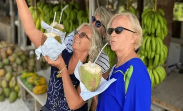 Coconut plantation in Salalah during Salalah City Tour