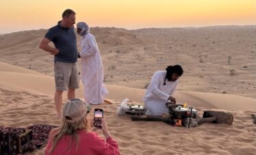 Empty Quarter sunset dunes Salalah