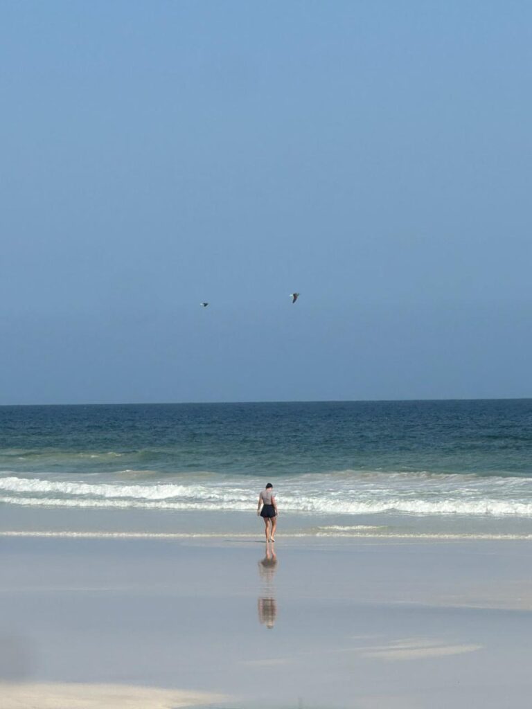 Fazayah Beach Salalah Oman turquoise water