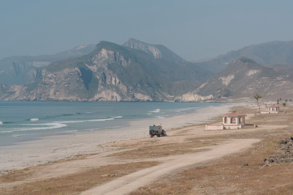 Maghsail Beach Salalah Oman coastline view