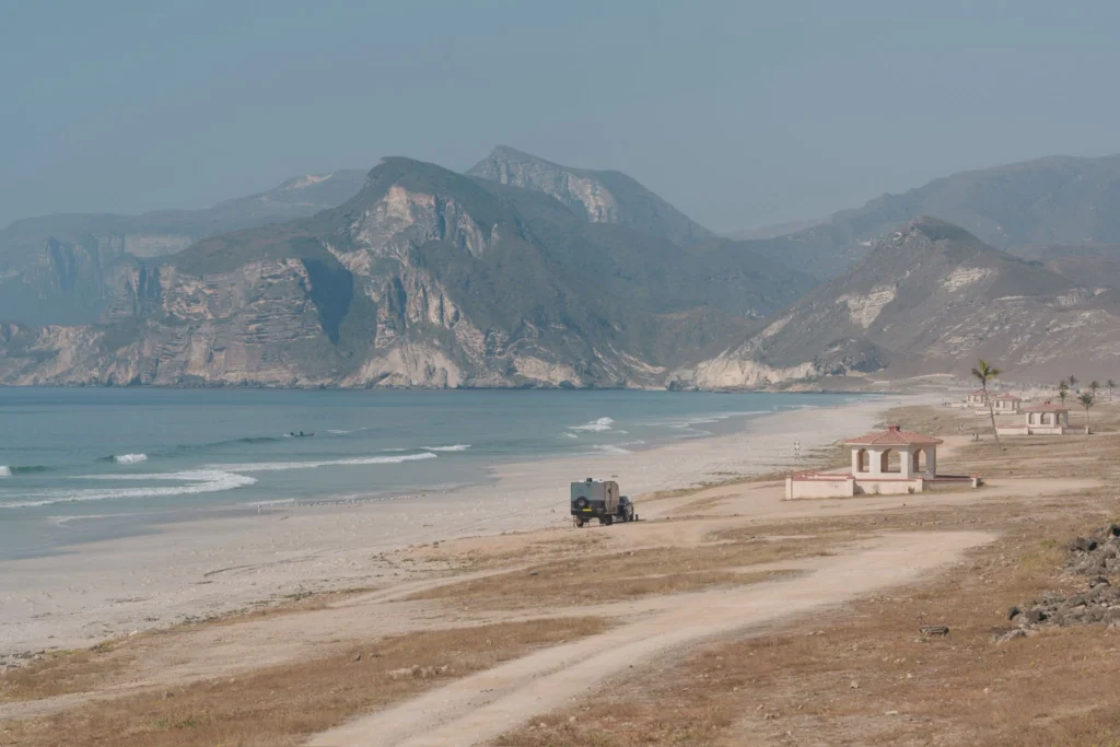 Maghsail Beach Salalah Oman coastline view