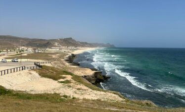 Maghsail Beach Salalah Oman coastline view