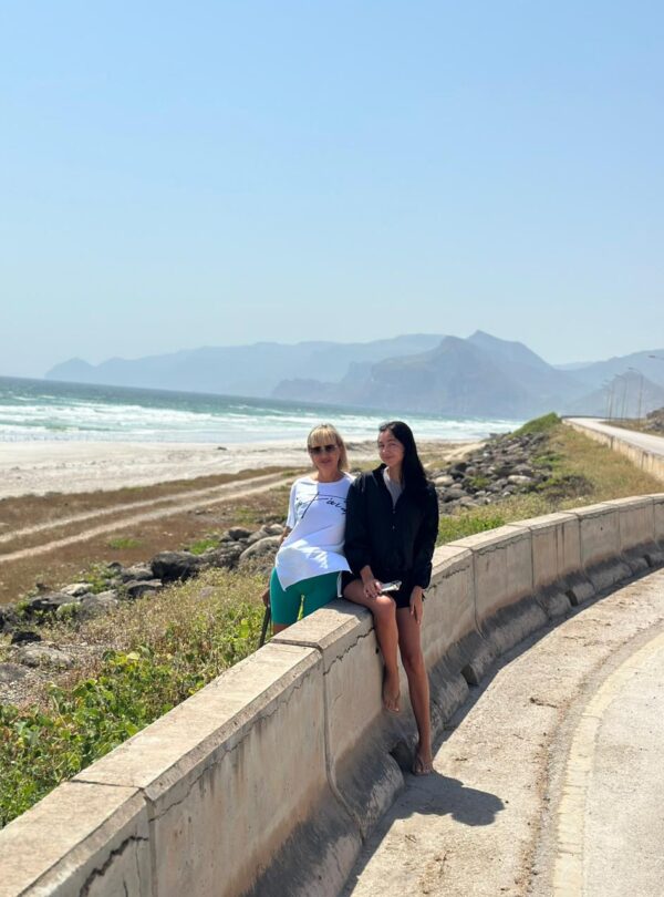 Maghsail Beach Salalah Oman coastline view