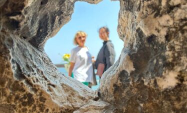 Rock formations at Marneef Cave Oman