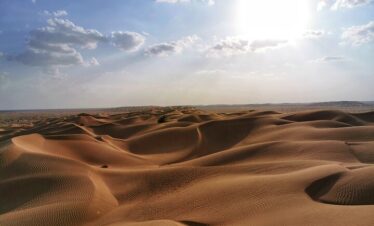 Salalah Desert Safari sunset view
