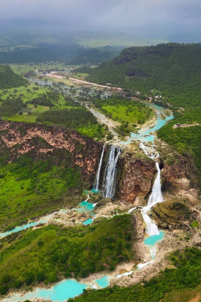 Waterfalls at Wadi Darbat on East Salalah day trip