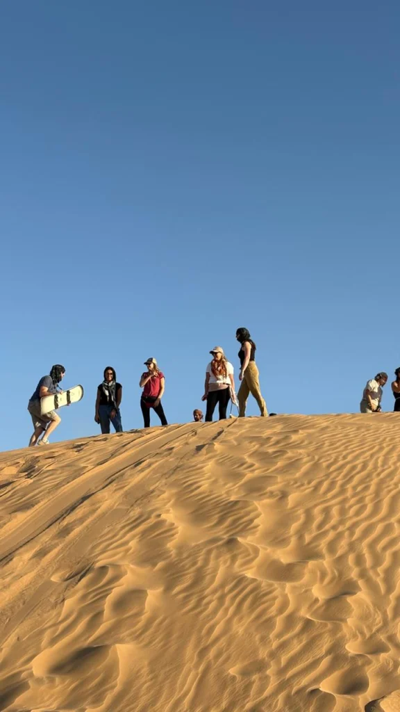 Camping in Rub Al Khali during Empty Quarter Desert Overnight Tour