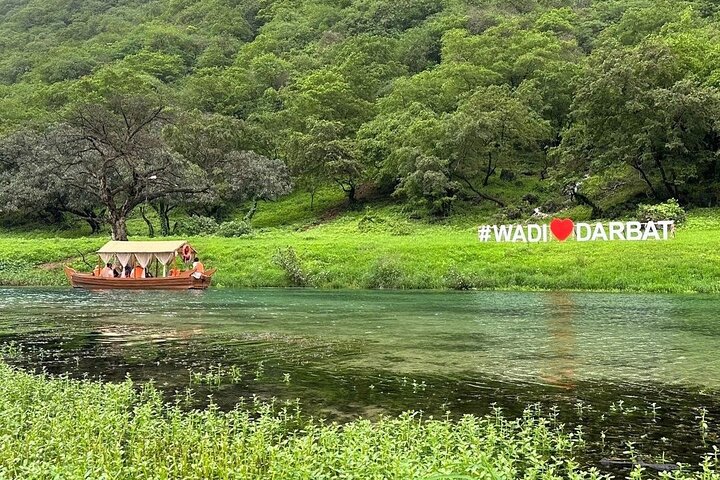 Boat in Wadi Darbat, Salalah