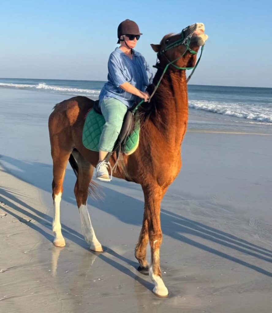 Private horse riding tour on Salalah coastline