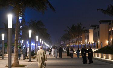 Frankincense and silver jewelry displayed at the traditional souq in Salalah
