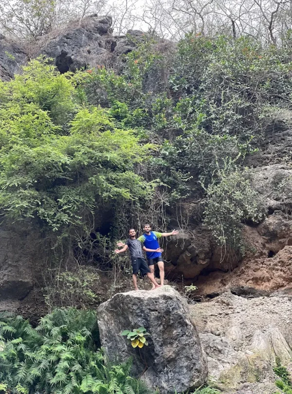 Guided hiking tour at Ayn Ghaidh Salalah