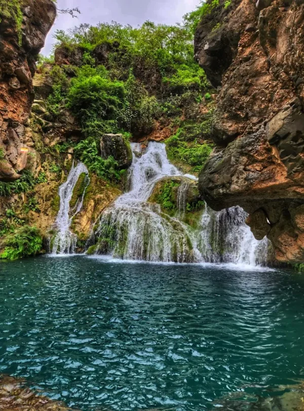 Guided hiking tour at Ayn Ghaidh Salalah