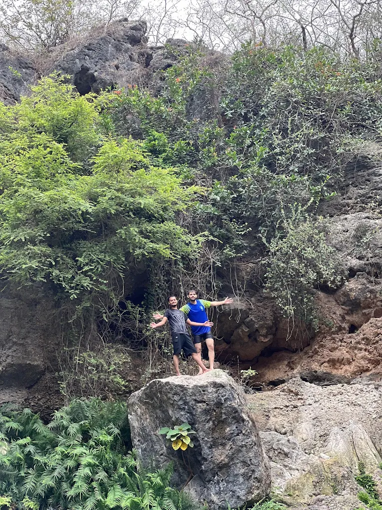 Guided hiking tour at Ayn Ghaidh Salalah