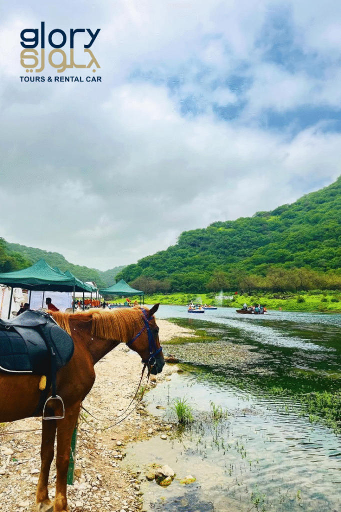 Wadi Darbat horseback riding on trails