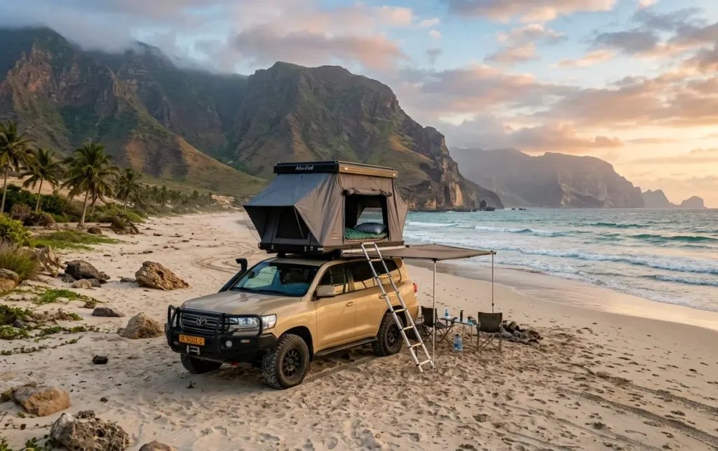 4x4 Rooftop Tent in Salalah
